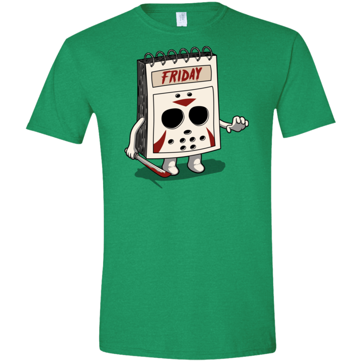 T-Shirts Heather Irish Green / S Manic Friday Men's Semi-Fitted Softstyle