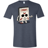 T-Shirts Heather Navy / S Manic Friday Men's Semi-Fitted Softstyle