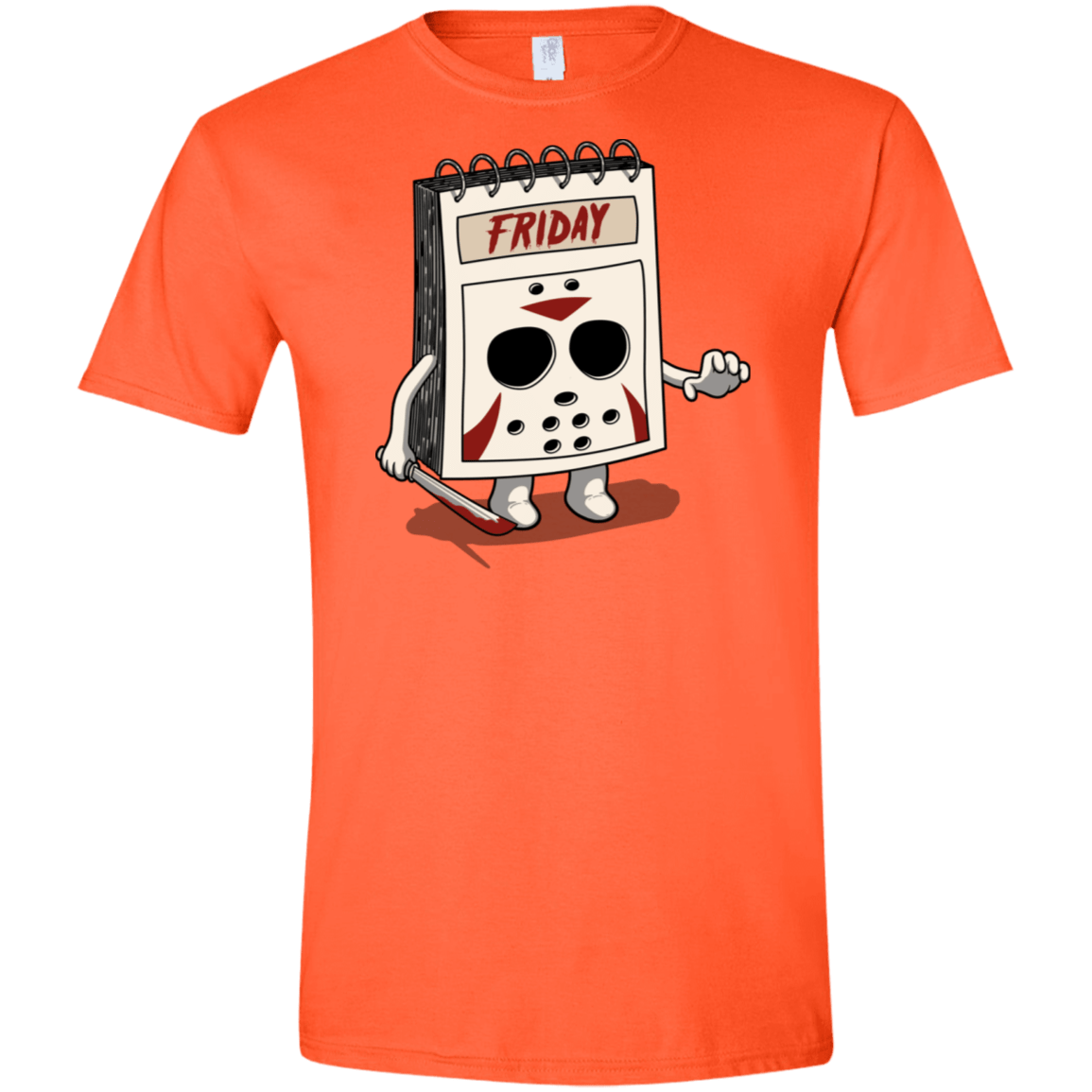 T-Shirts Orange / S Manic Friday Men's Semi-Fitted Softstyle