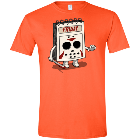 T-Shirts Orange / S Manic Friday Men's Semi-Fitted Softstyle