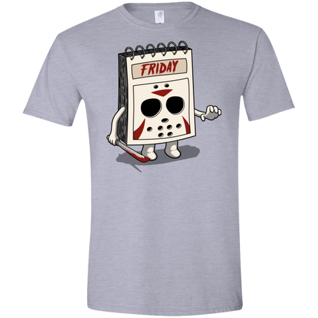 T-Shirts Sport Grey / X-Small Manic Friday Men's Semi-Fitted Softstyle