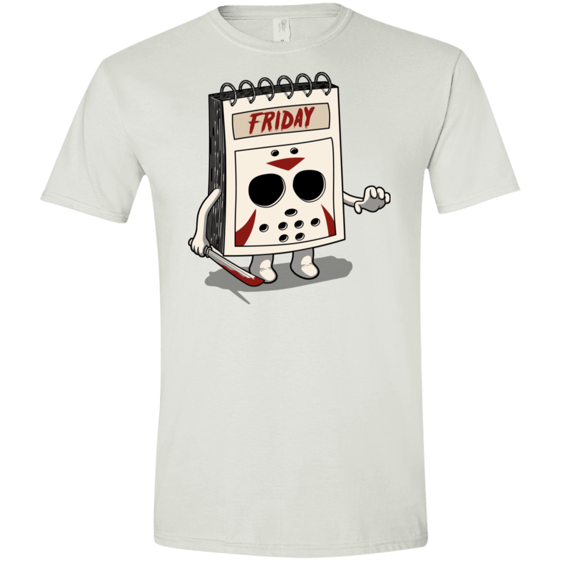 T-Shirts White / X-Small Manic Friday Men's Semi-Fitted Softstyle