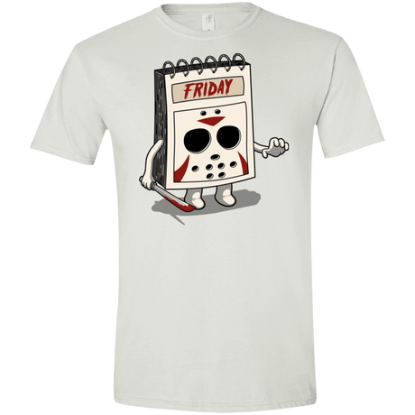 T-Shirts White / X-Small Manic Friday Men's Semi-Fitted Softstyle