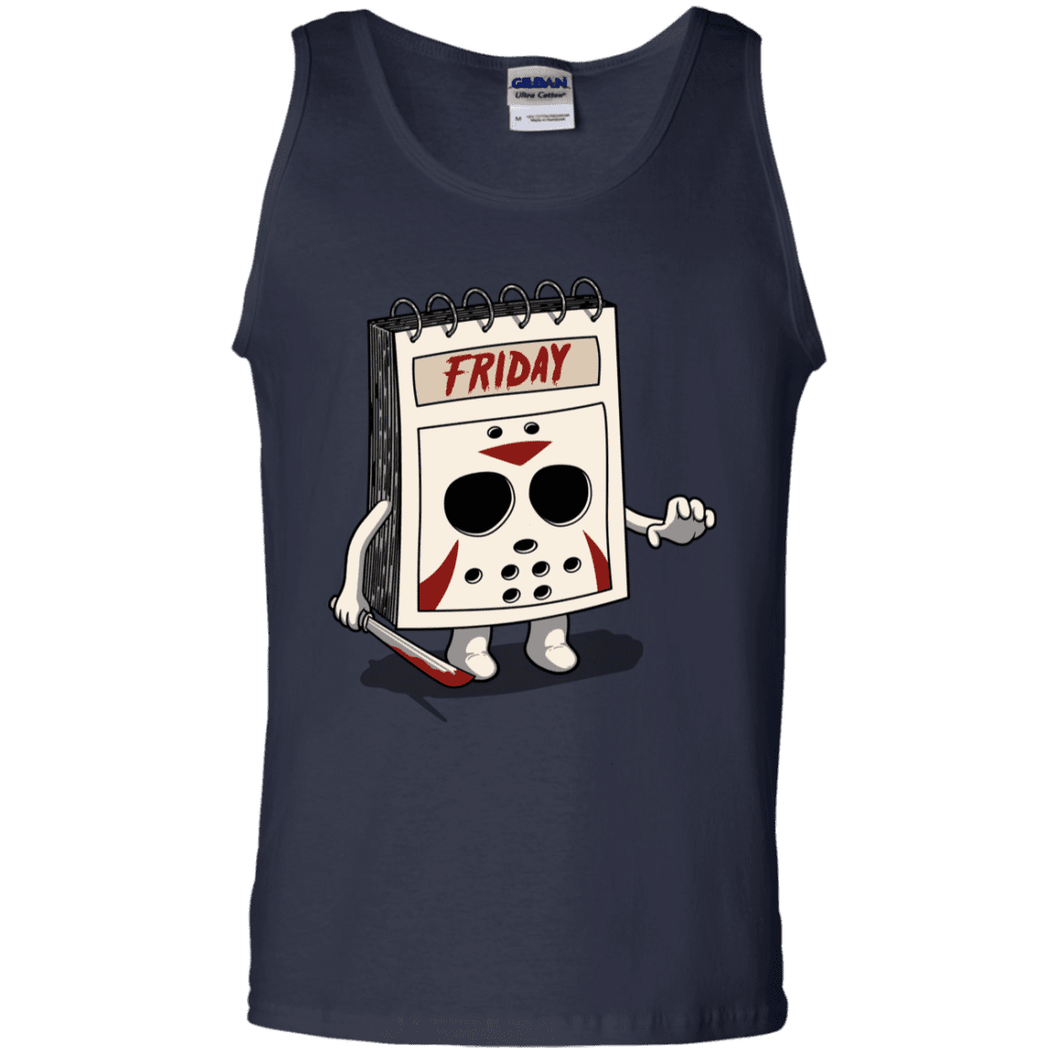 T-Shirts Navy / S Manic Friday Men's Tank Top