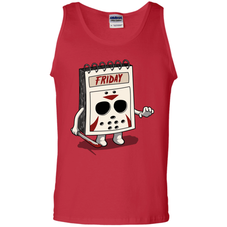 T-Shirts Red / S Manic Friday Men's Tank Top