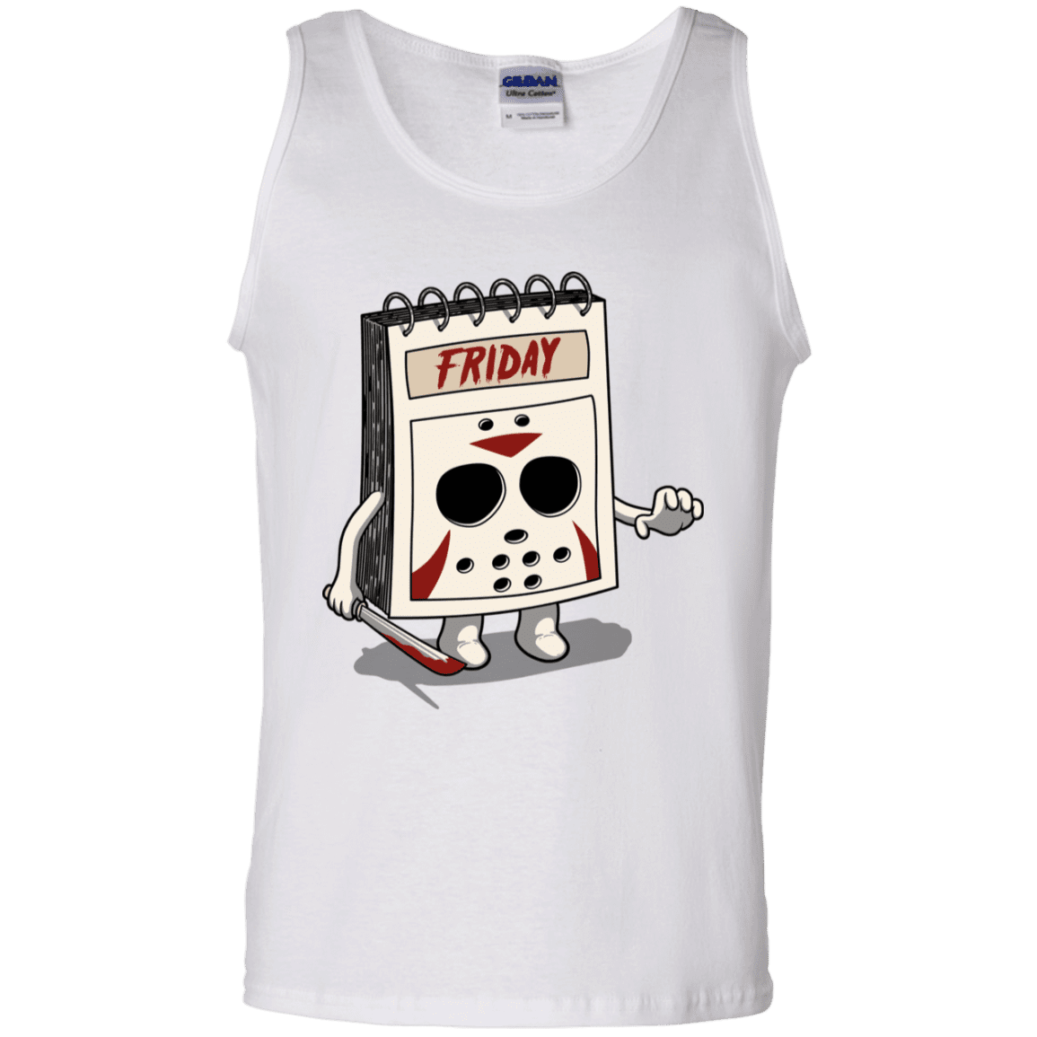 T-Shirts White / S Manic Friday Men's Tank Top