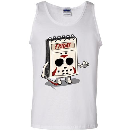 T-Shirts White / S Manic Friday Men's Tank Top