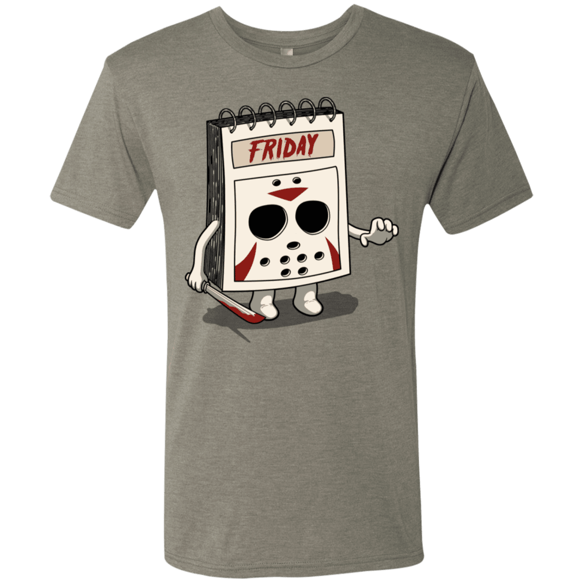 T-Shirts Venetian Grey / S Manic Friday Men's Triblend T-Shirt