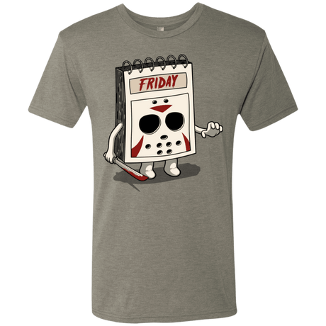 T-Shirts Venetian Grey / S Manic Friday Men's Triblend T-Shirt