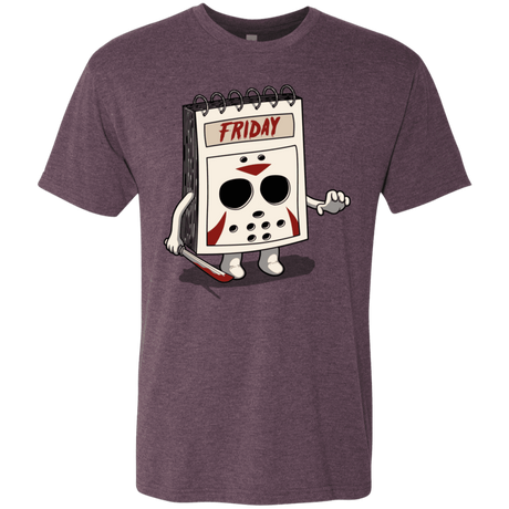 T-Shirts Vintage Purple / S Manic Friday Men's Triblend T-Shirt