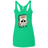 T-Shirts Envy / X-Small Manic Friday Women's Triblend Racerback Tank