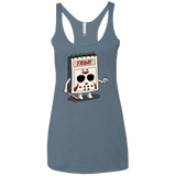 T-Shirts Indigo / X-Small Manic Friday Women's Triblend Racerback Tank