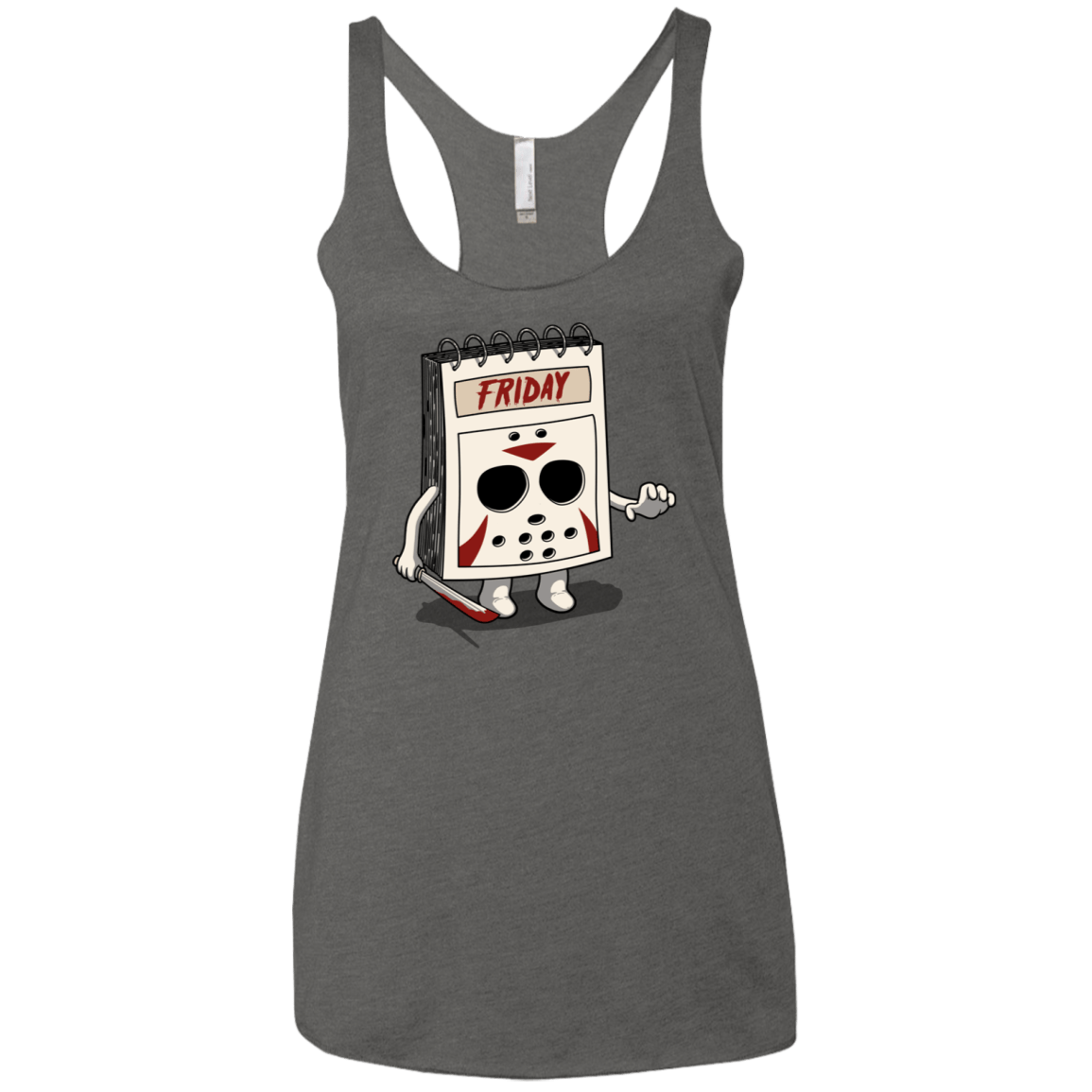 T-Shirts Premium Heather / X-Small Manic Friday Women's Triblend Racerback Tank