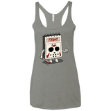 T-Shirts Venetian Grey / X-Small Manic Friday Women's Triblend Racerback Tank
