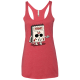 T-Shirts Vintage Red / X-Small Manic Friday Women's Triblend Racerback Tank