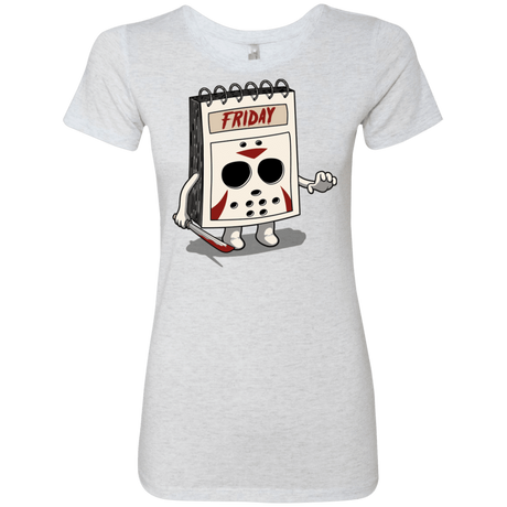 T-Shirts Heather White / S Manic Friday Women's Triblend T-Shirt