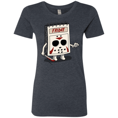 T-Shirts Vintage Navy / S Manic Friday Women's Triblend T-Shirt