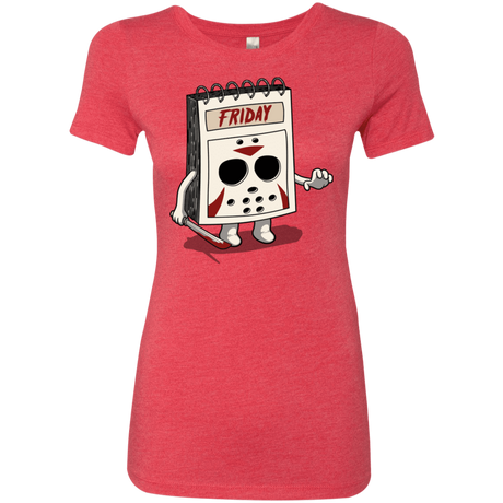 T-Shirts Vintage Red / S Manic Friday Women's Triblend T-Shirt