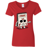 T-Shirts Red / S Manic Friday Women's V-Neck T-Shirt