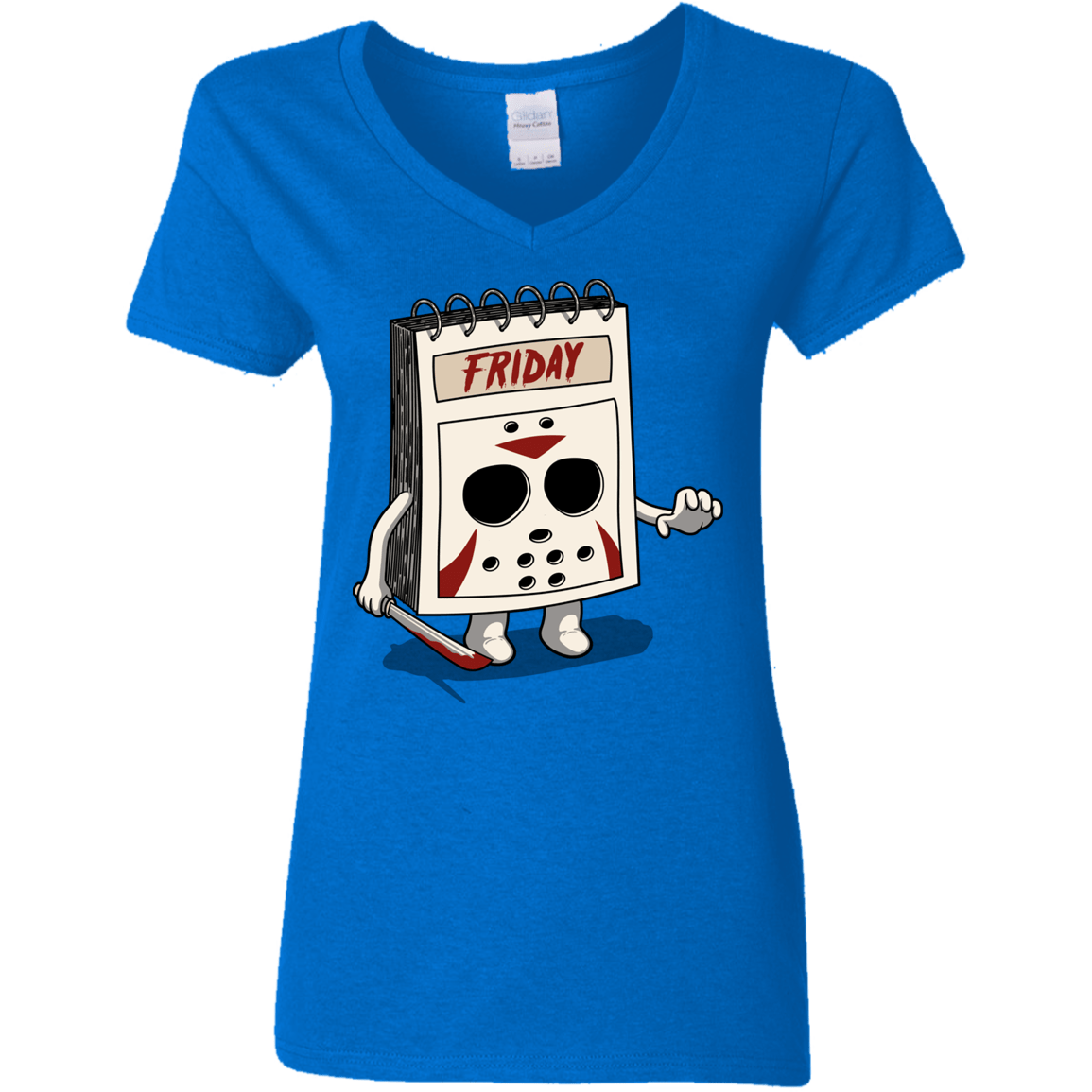 T-Shirts Royal / S Manic Friday Women's V-Neck T-Shirt