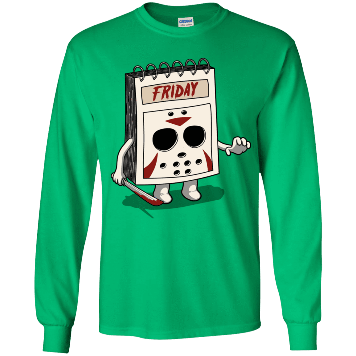 T-Shirts Irish Green / YS Manic Friday Youth Long Sleeve T-Shirt