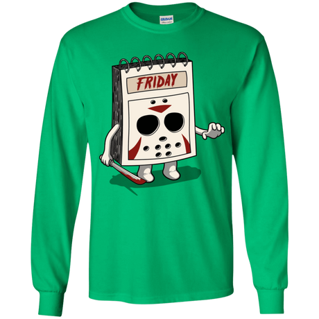 T-Shirts Irish Green / YS Manic Friday Youth Long Sleeve T-Shirt