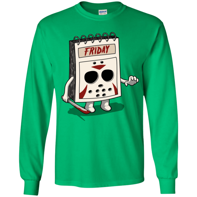 T-Shirts Irish Green / YS Manic Friday Youth Long Sleeve T-Shirt