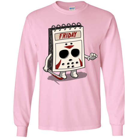 T-Shirts Light Pink / YS Manic Friday Youth Long Sleeve T-Shirt