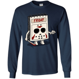 T-Shirts Navy / YS Manic Friday Youth Long Sleeve T-Shirt