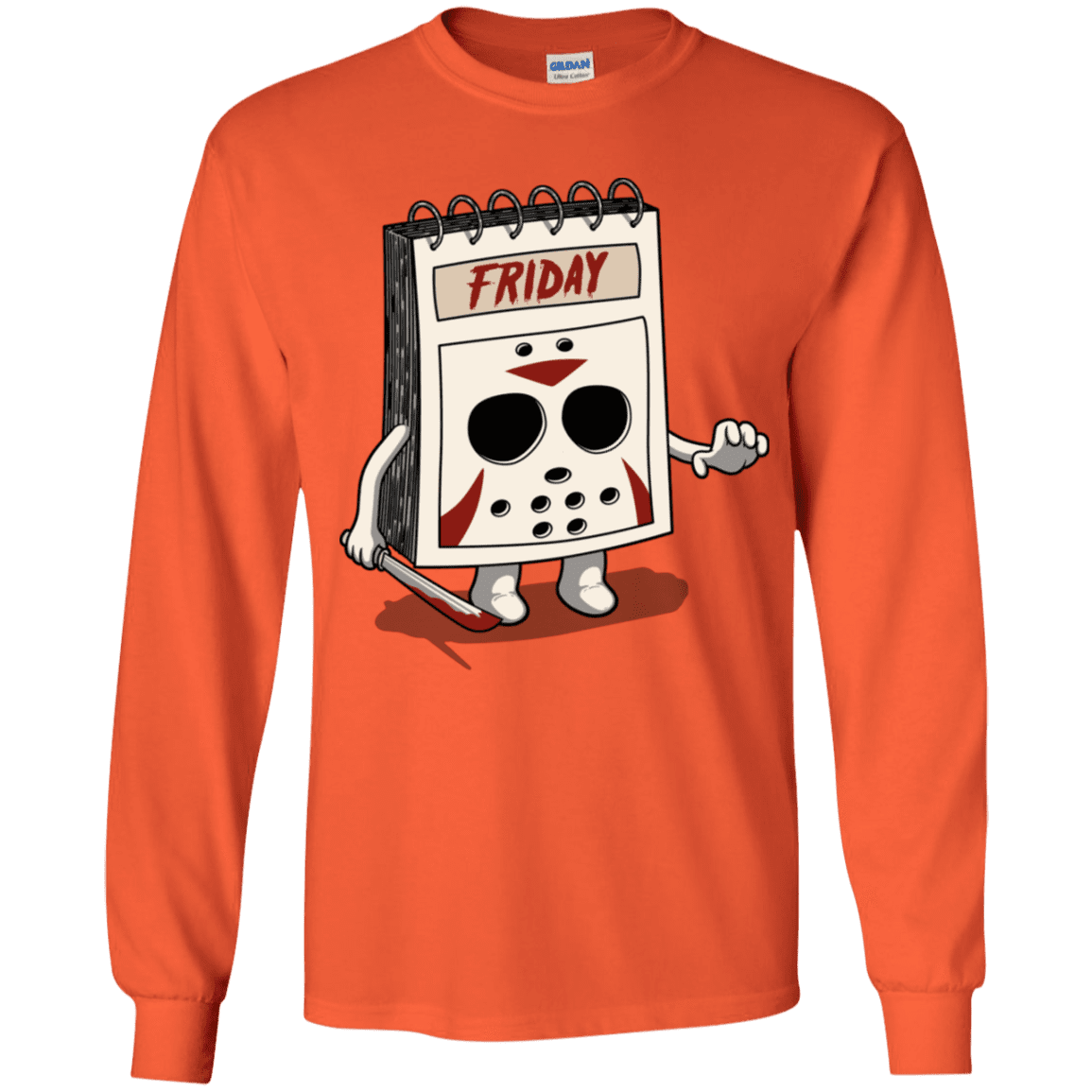 T-Shirts Orange / YS Manic Friday Youth Long Sleeve T-Shirt