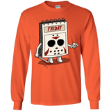 T-Shirts Orange / YS Manic Friday Youth Long Sleeve T-Shirt