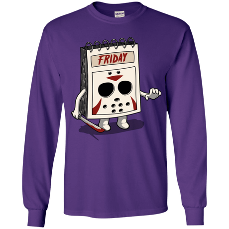 T-Shirts Purple / YS Manic Friday Youth Long Sleeve T-Shirt