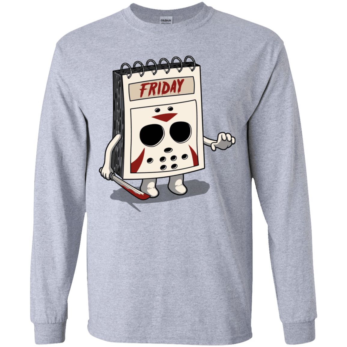 T-Shirts Sport Grey / YS Manic Friday Youth Long Sleeve T-Shirt