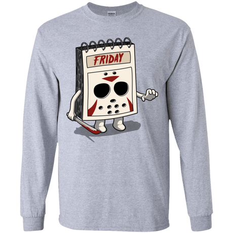 T-Shirts Sport Grey / YS Manic Friday Youth Long Sleeve T-Shirt