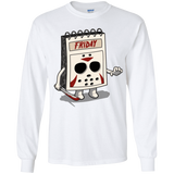 T-Shirts White / YS Manic Friday Youth Long Sleeve T-Shirt