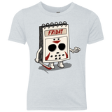 T-Shirts Heather White / YXS Manic Friday Youth Triblend T-Shirt