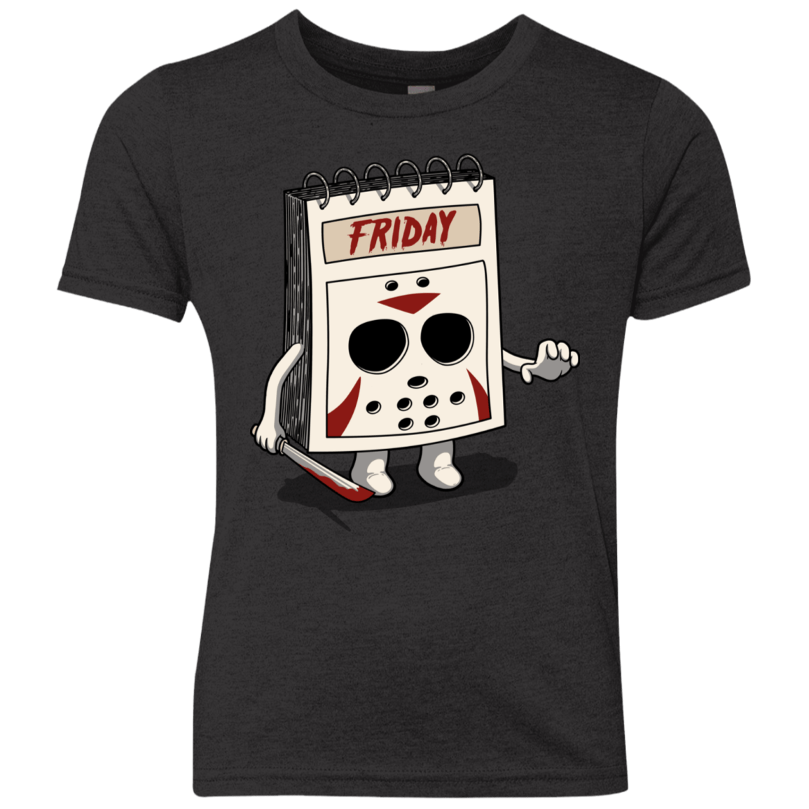 T-Shirts Vintage Black / YXS Manic Friday Youth Triblend T-Shirt
