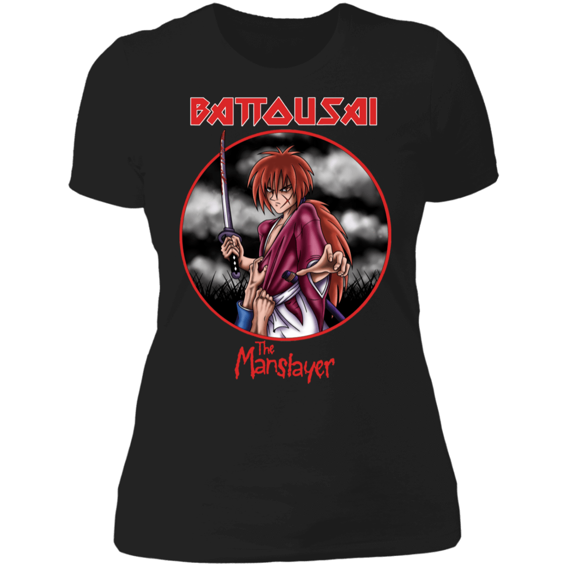 T-Shirts Black / X-Small Manslayer Women's Premium T-Shirt