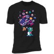 T-Shirts Black / X-Small Many Bubbles Men's Premium T-Shirt