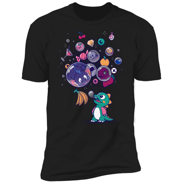 T-Shirts Black / X-Small Many Bubbles Men's Premium T-Shirt