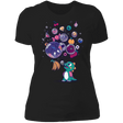 T-Shirts Black / X-Small Many Bubbles Women's Premium T-Shirt
