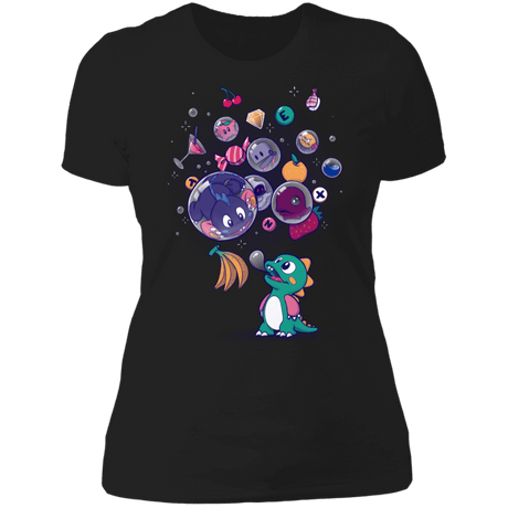 T-Shirts Black / X-Small Many Bubbles Women's Premium T-Shirt