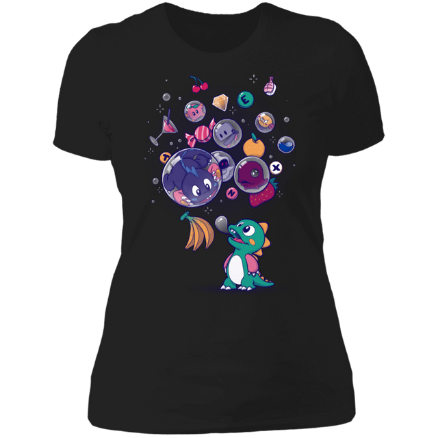 T-Shirts Black / X-Small Many Bubbles Women's Premium T-Shirt