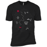 T-Shirts Black / YXS Map of Nature Boys Premium T-Shirt