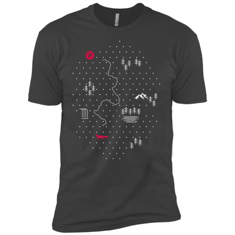 T-Shirts Heavy Metal / YXS Map of Nature Boys Premium T-Shirt
