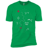 T-Shirts Kelly Green / YXS Map of Nature Boys Premium T-Shirt