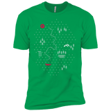 T-Shirts Kelly Green / YXS Map of Nature Boys Premium T-Shirt