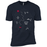 T-Shirts Midnight Navy / YXS Map of Nature Boys Premium T-Shirt
