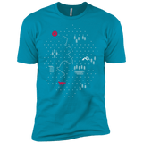 T-Shirts Turquoise / YXS Map of Nature Boys Premium T-Shirt