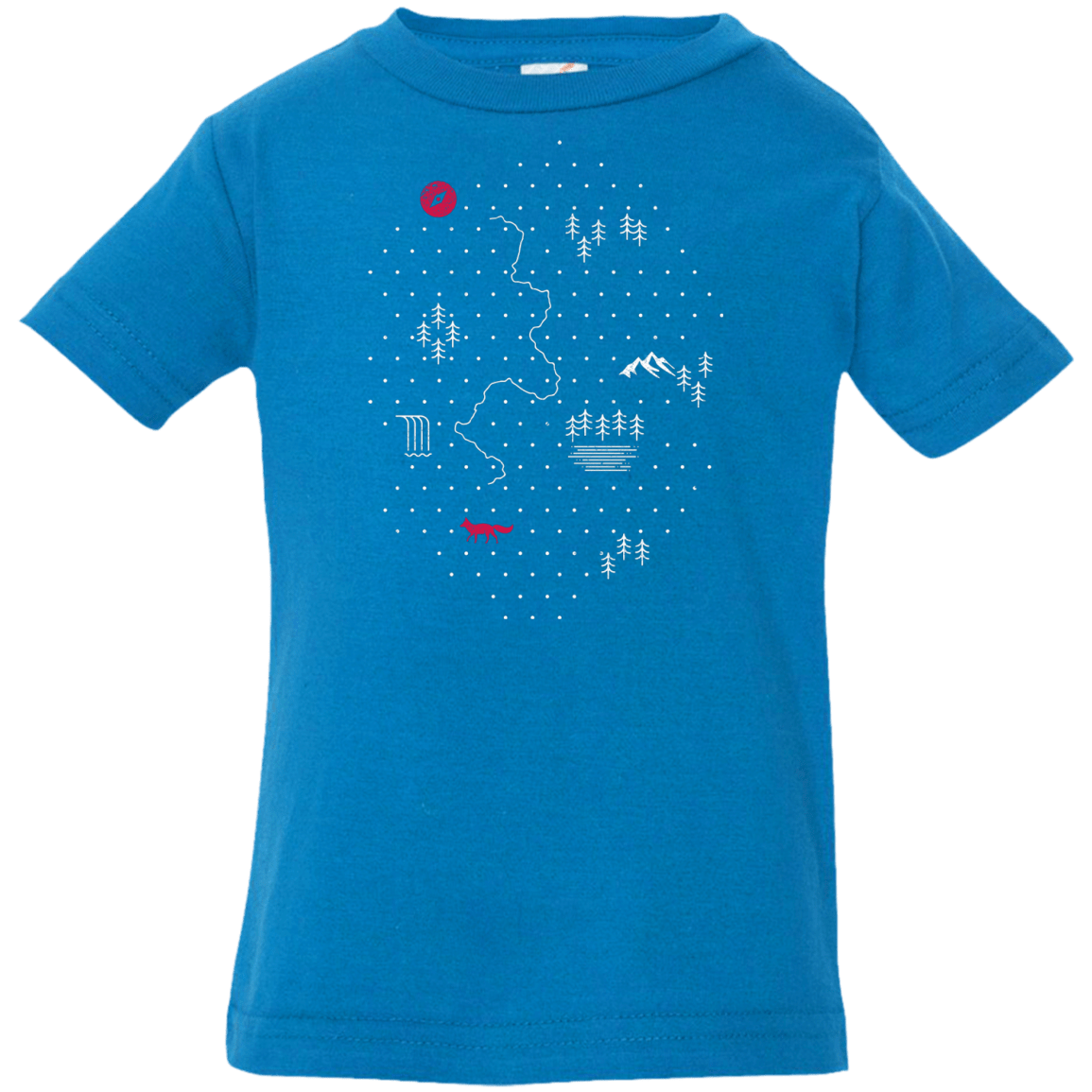 T-Shirts Cobalt / 6 Months Map of Nature Infant Premium T-Shirt